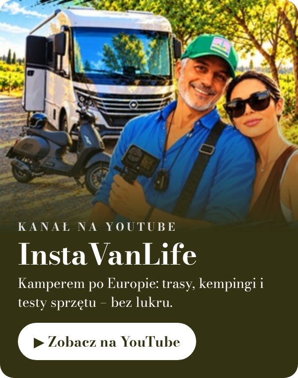 InstaVanLife – kanał o podróżach kamperem na YouTube